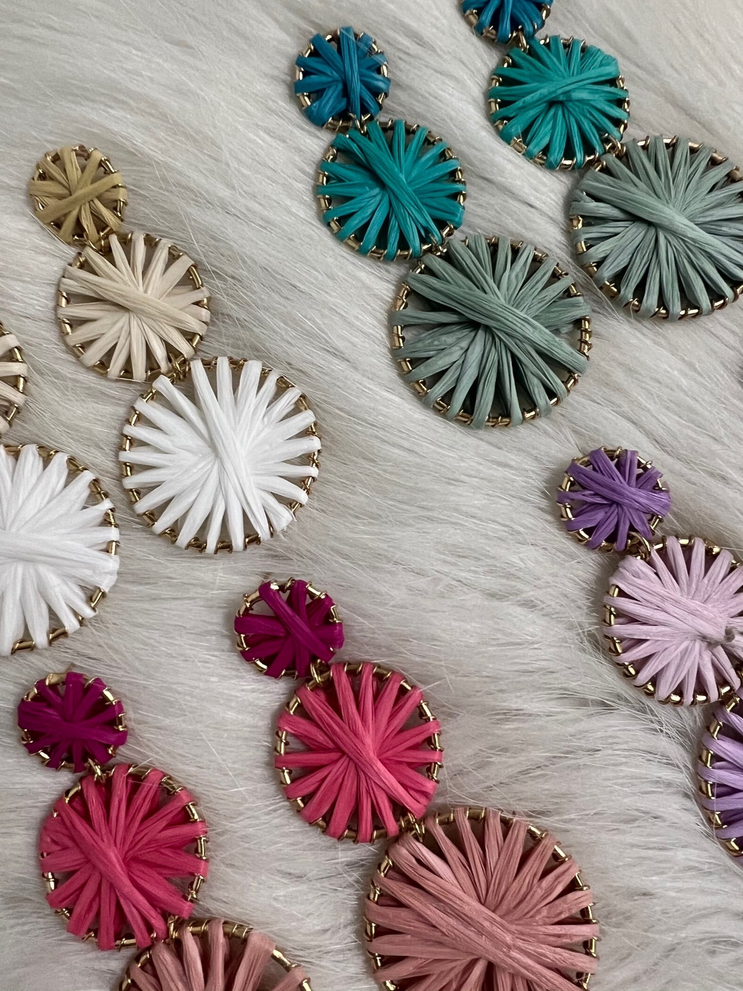 Sasha 3 Circle Earrings