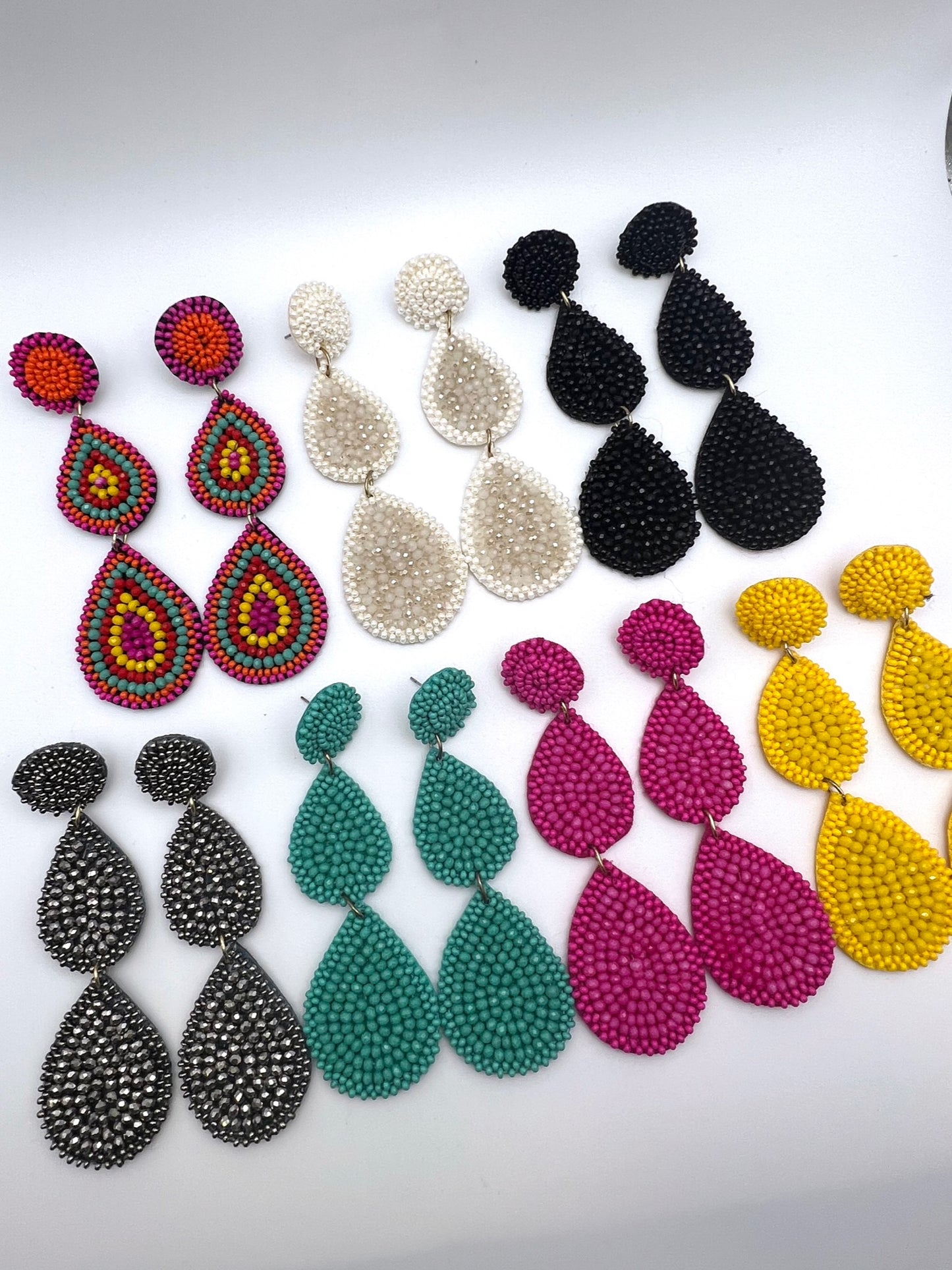 Loren Double Teardrop Earrings