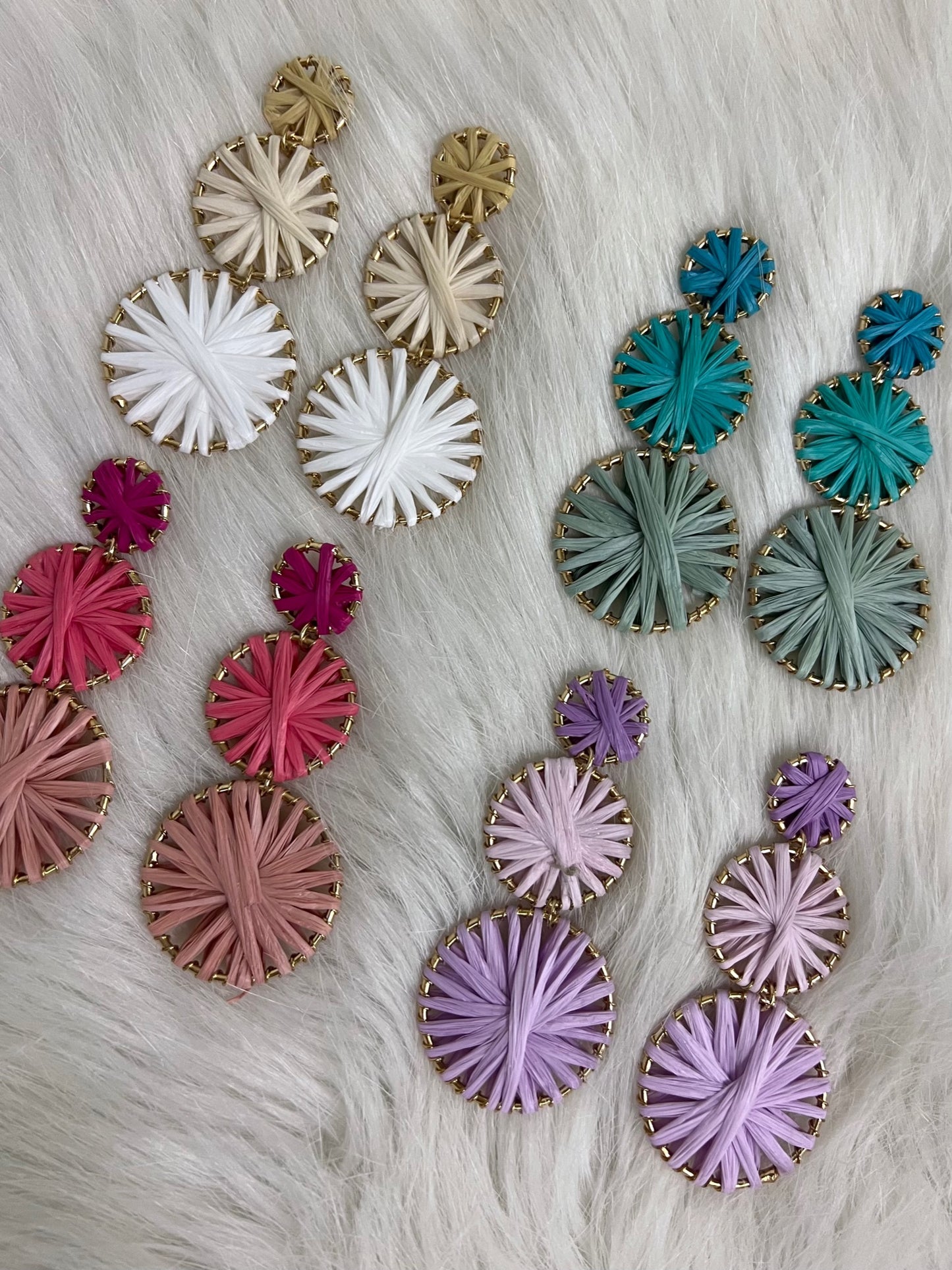 Sasha 3 Circle Earrings