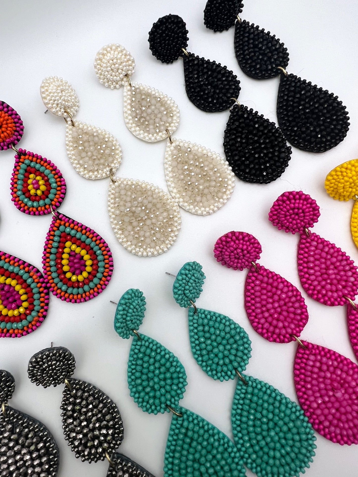 Loren Double Teardrop Earrings