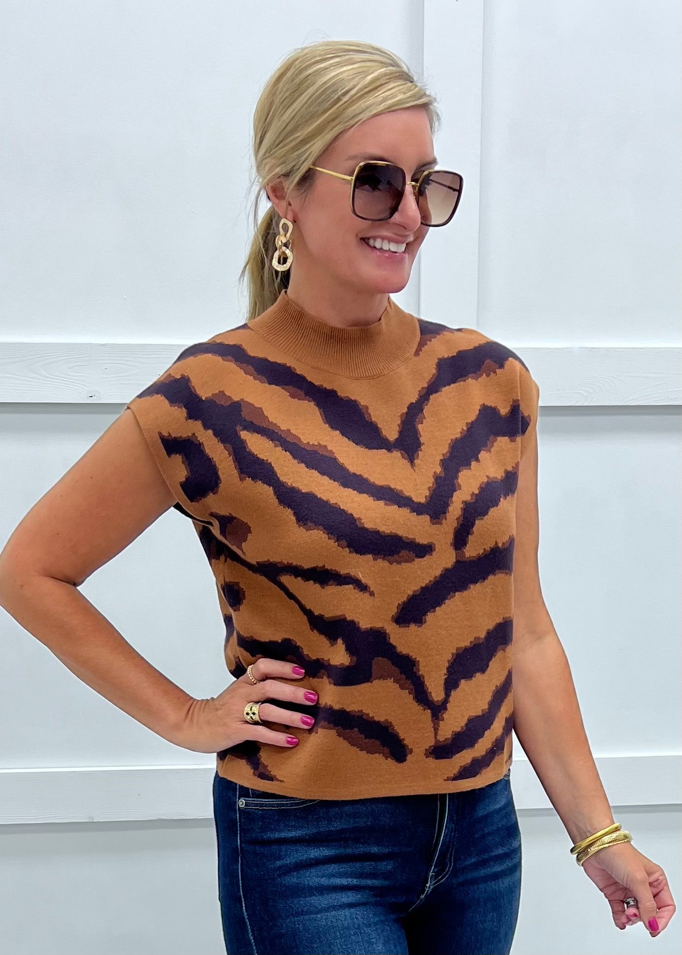 Queen City Stripe Sweater