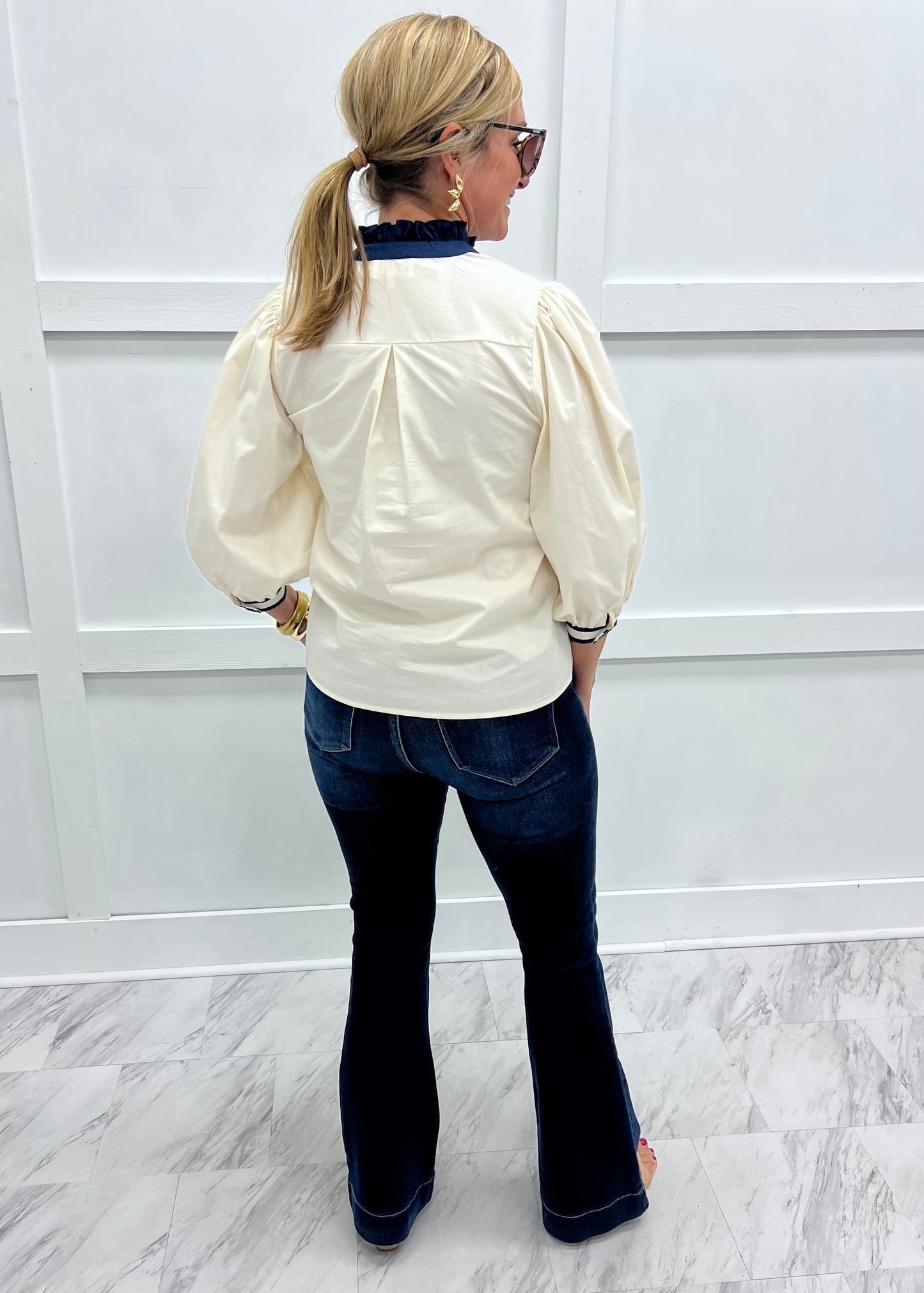 Melrose Embroidered Top