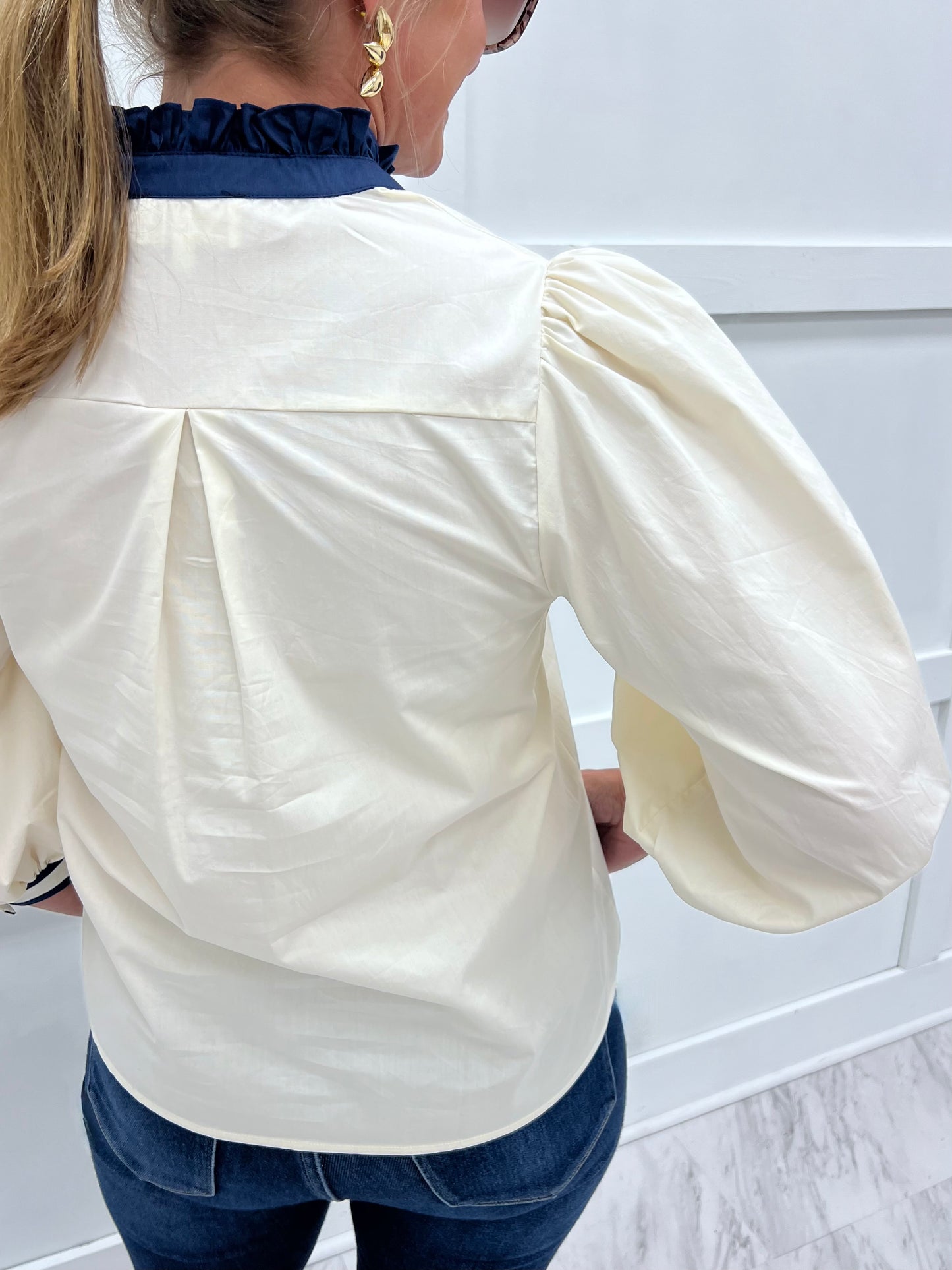 Melrose Embroidered Top