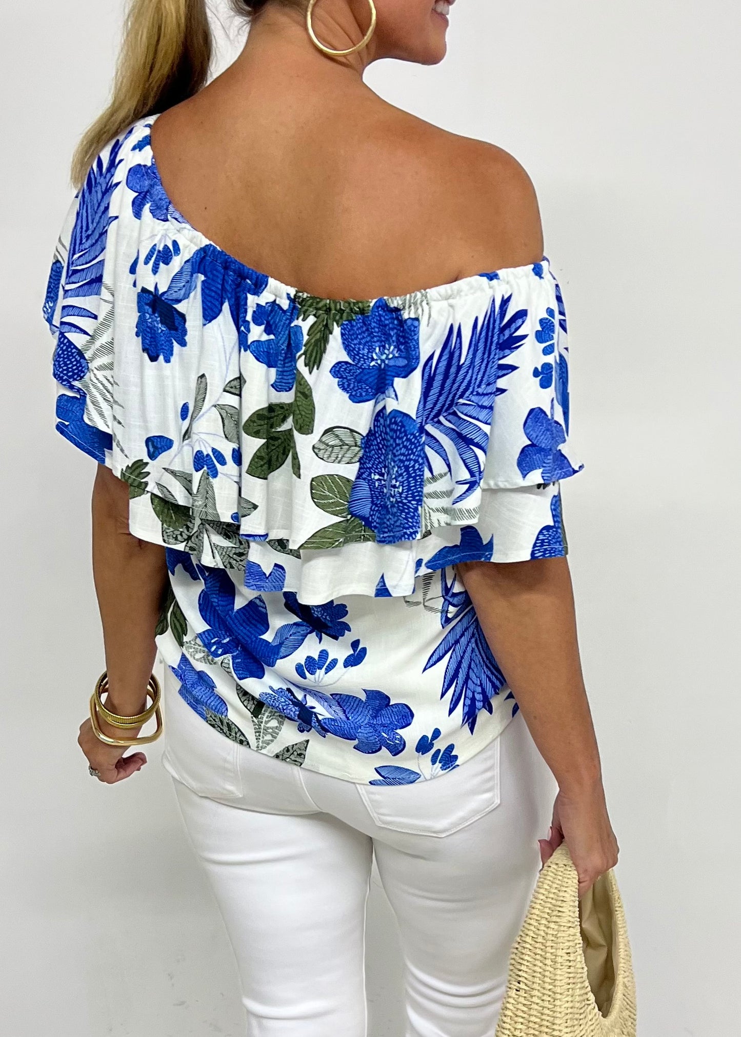 Zurie Single Shoulder Top-FINAL SALE