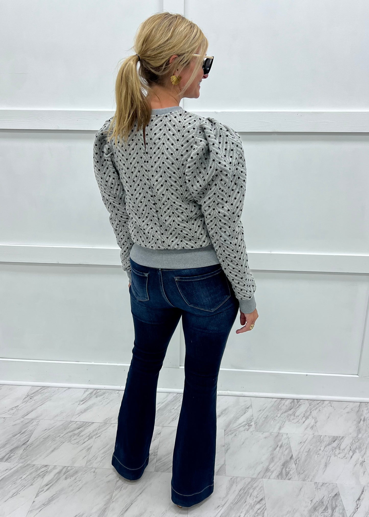 Dylan Dotted Top