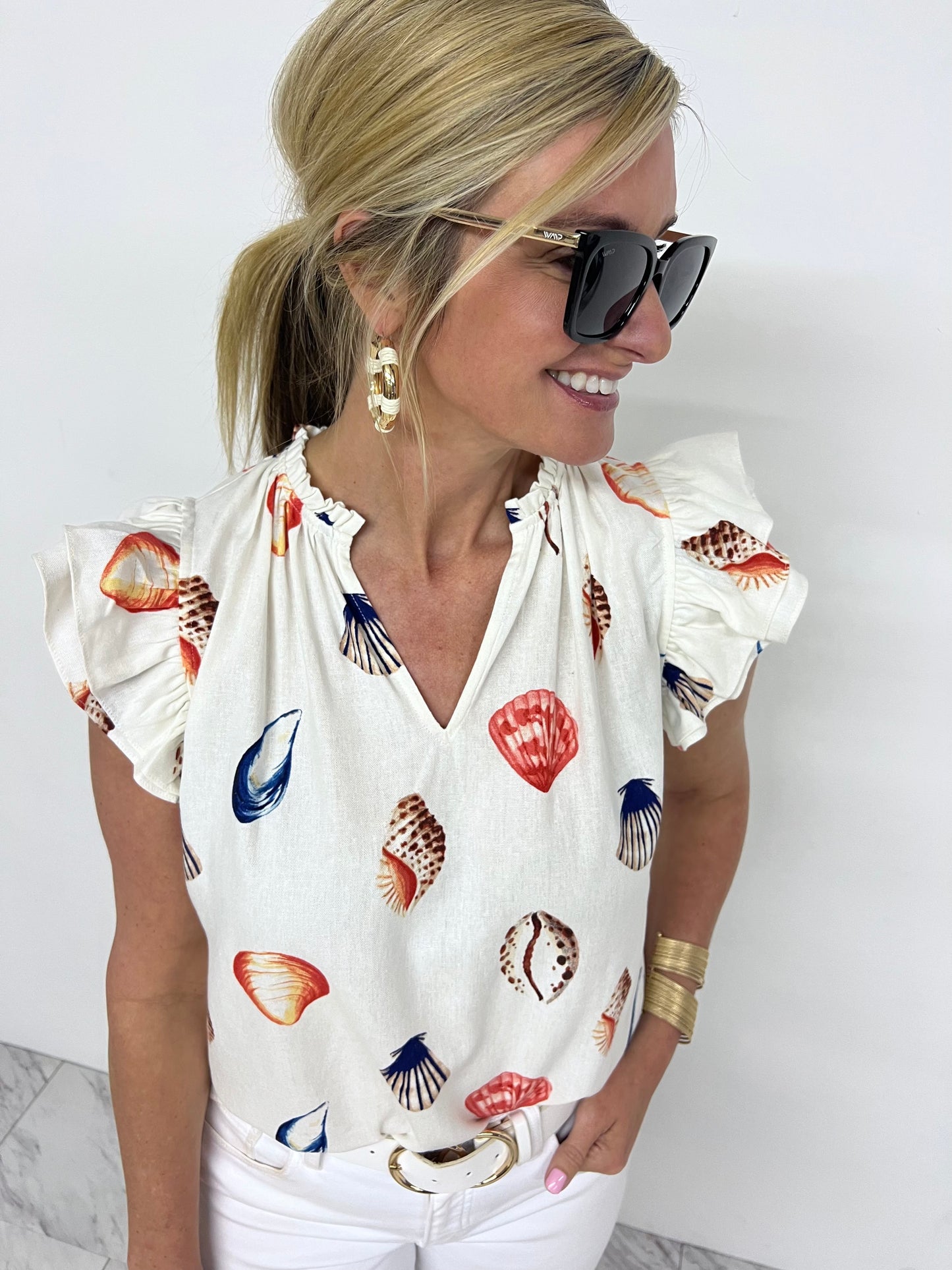 Paradise Beach Shell Top