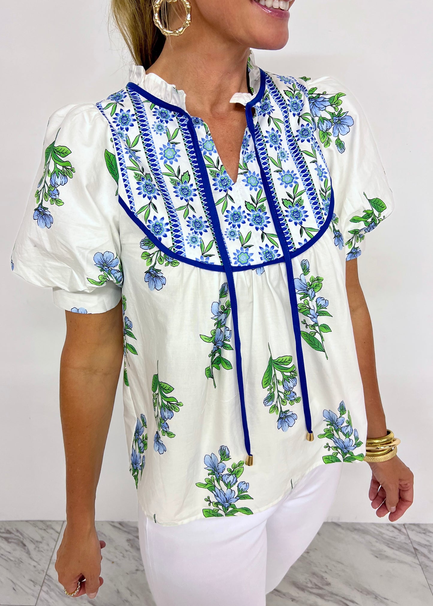 Finnley Flower Top-FINAL SALE