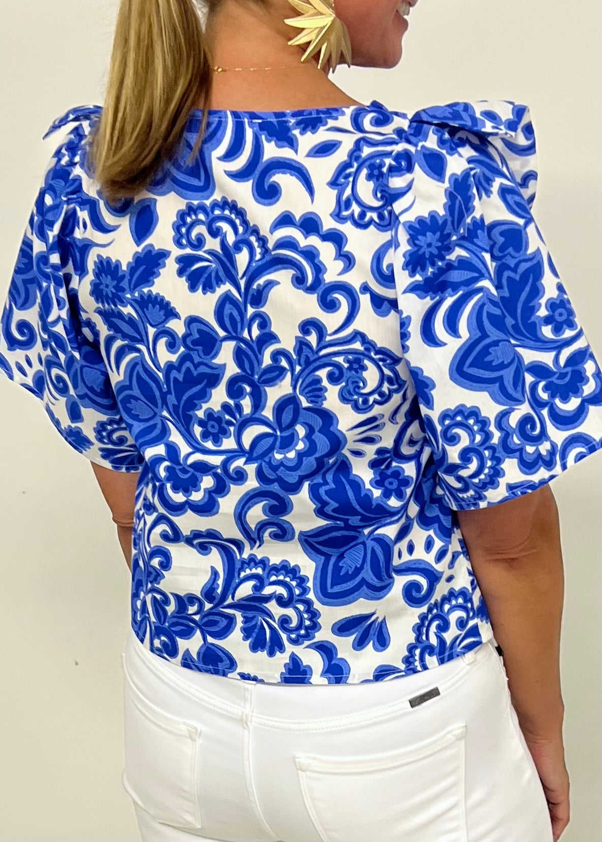 Paros Print Top