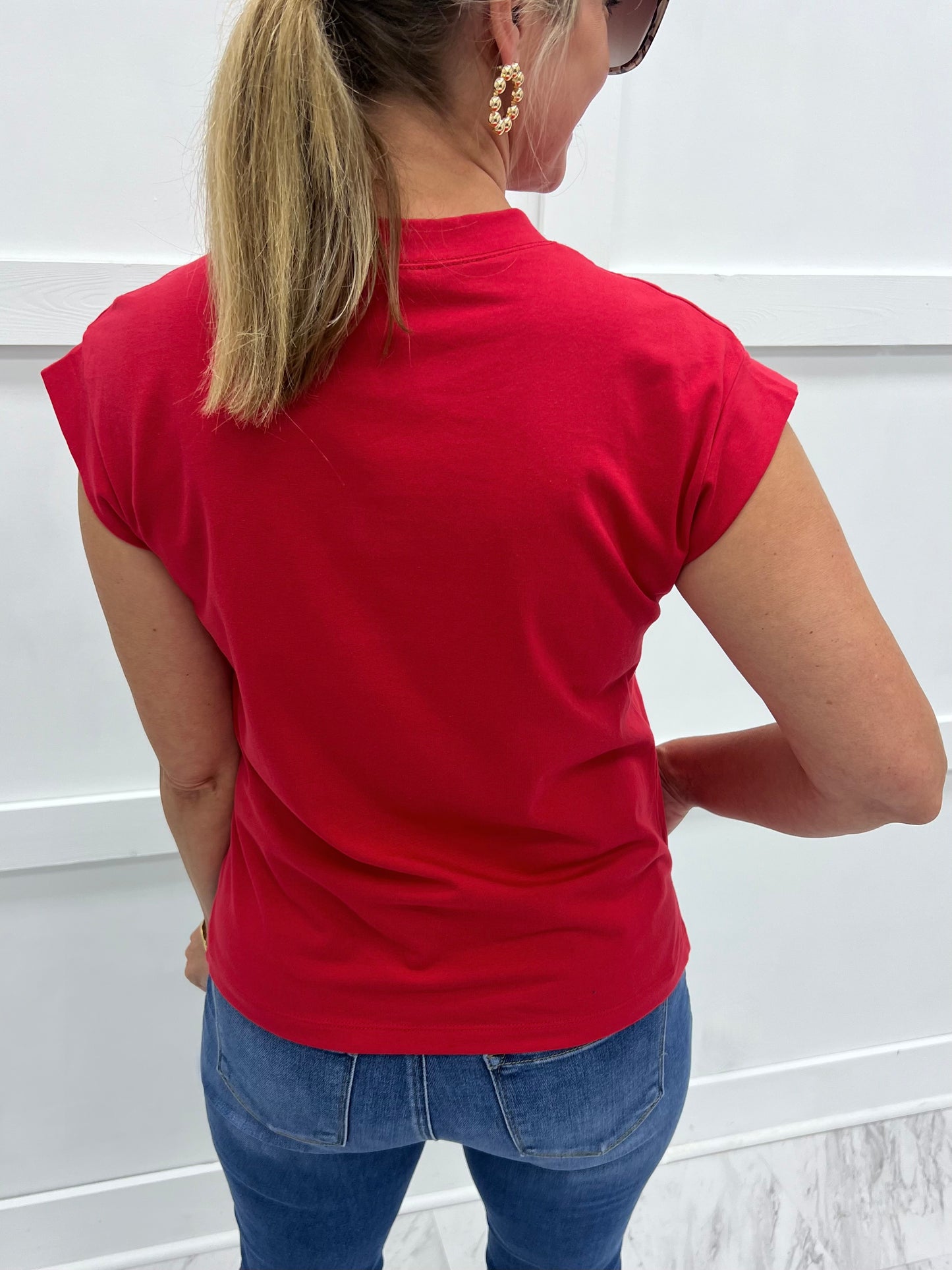 Kayden Solid Top (Red)