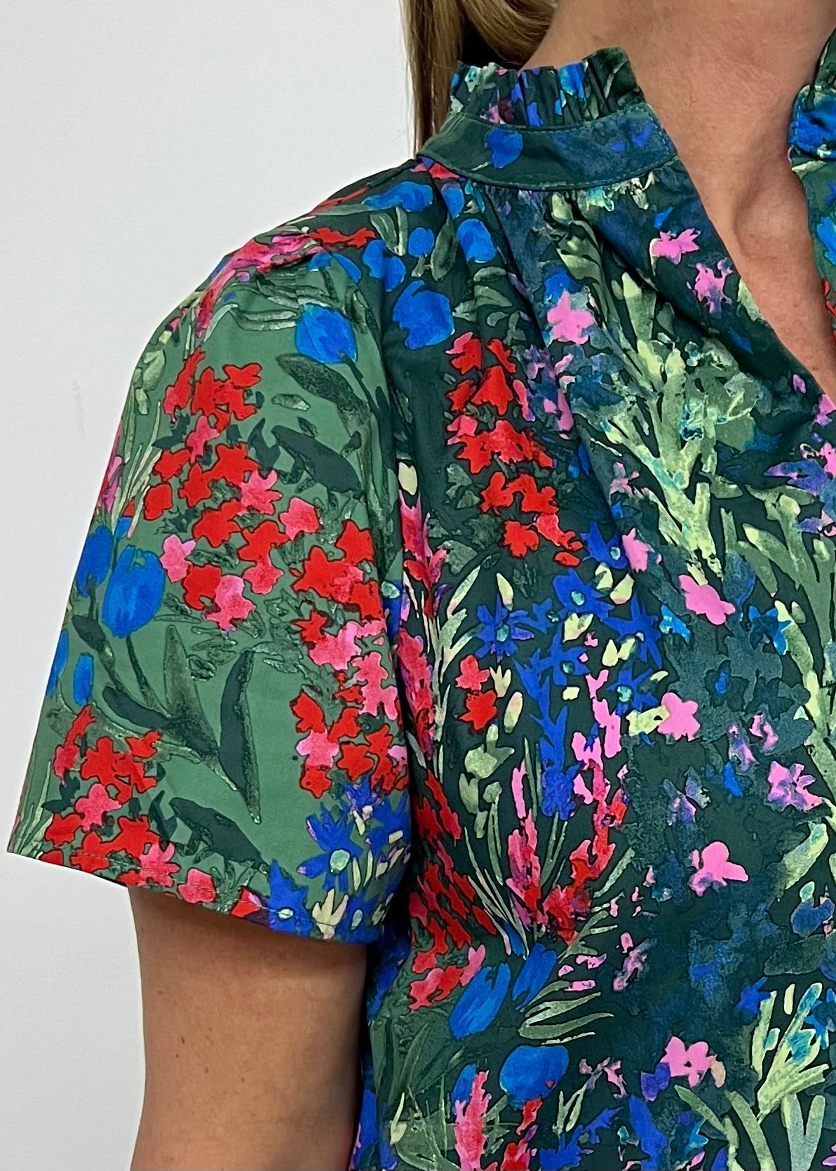 Phoenix Floral Top-FINAL SALE