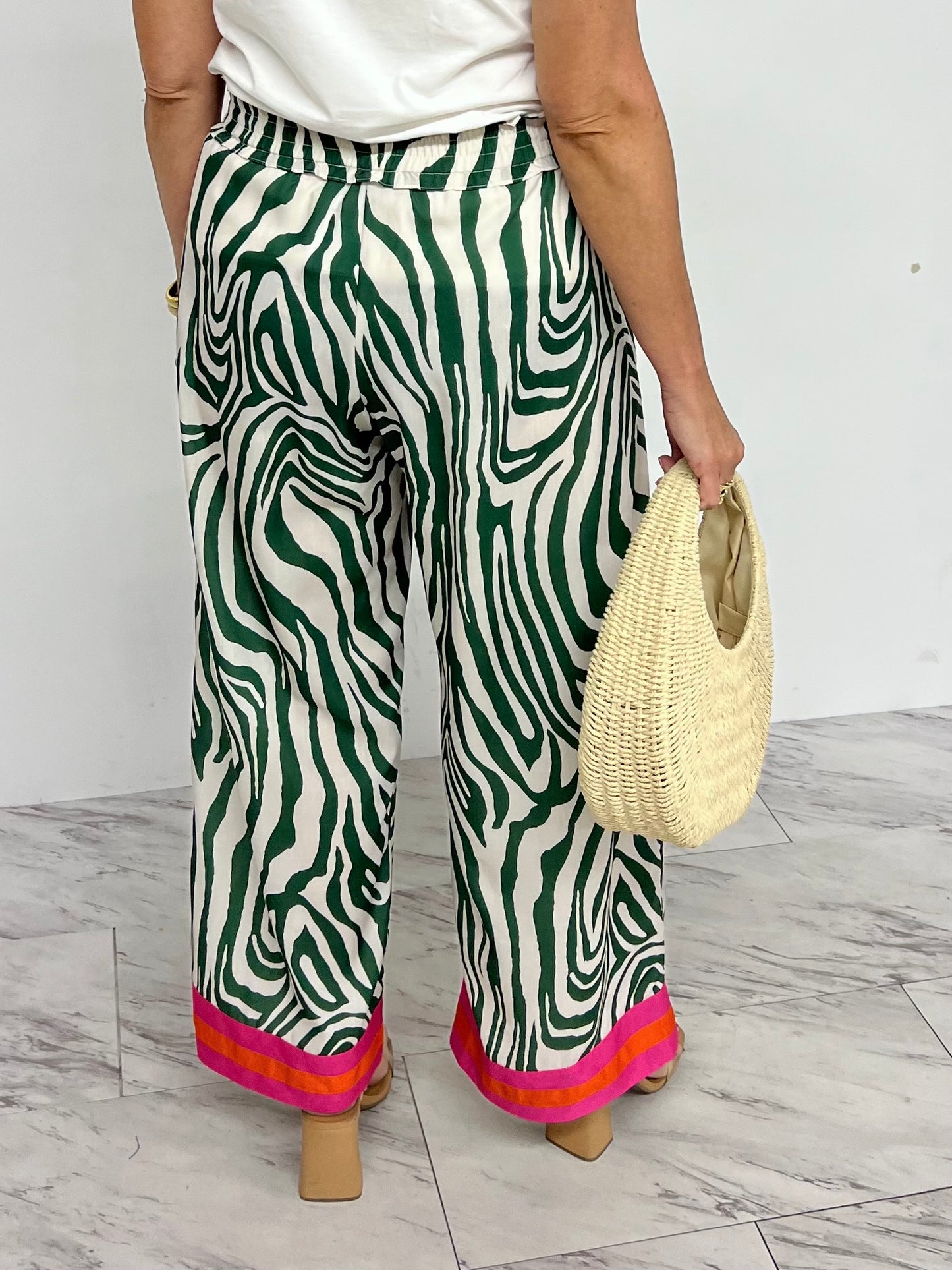 Zahara Zebra Print Pants-FINAL SALE