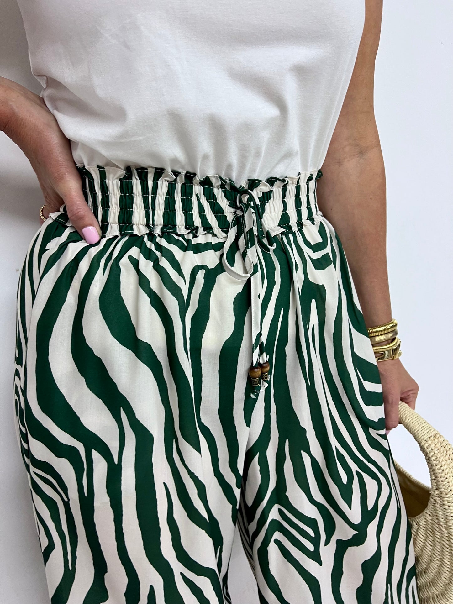 Zahara Zebra Print Pants-FINAL SALE