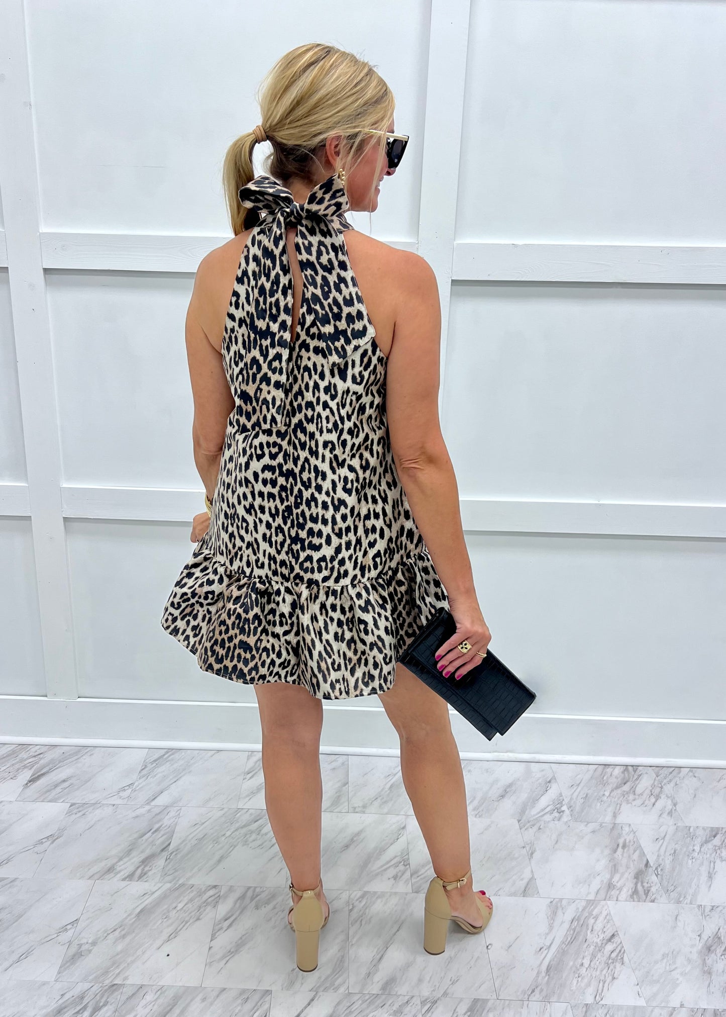 Wild Heart Leopard Print Dress