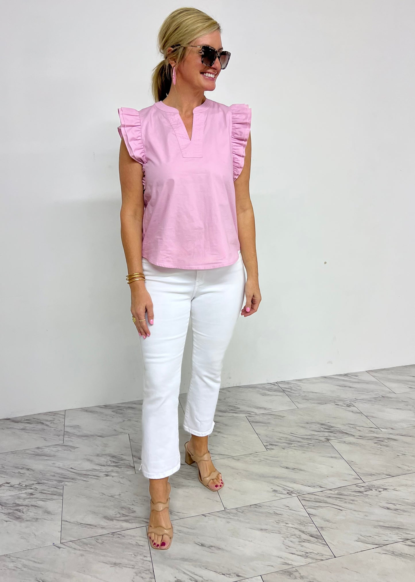 Pointe Of View Lavender Top-FINAL SALE