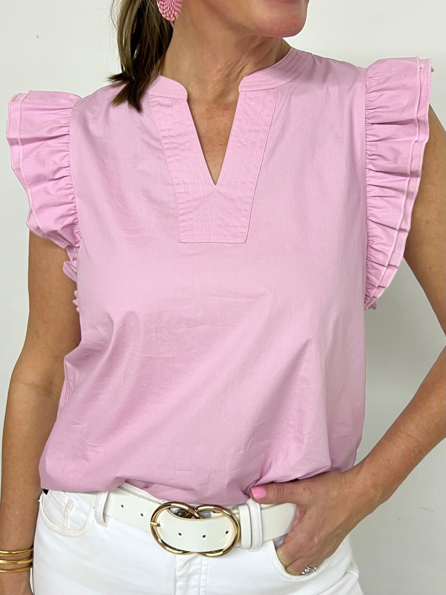 Pointe Of View Lavender Top-FINAL SALE