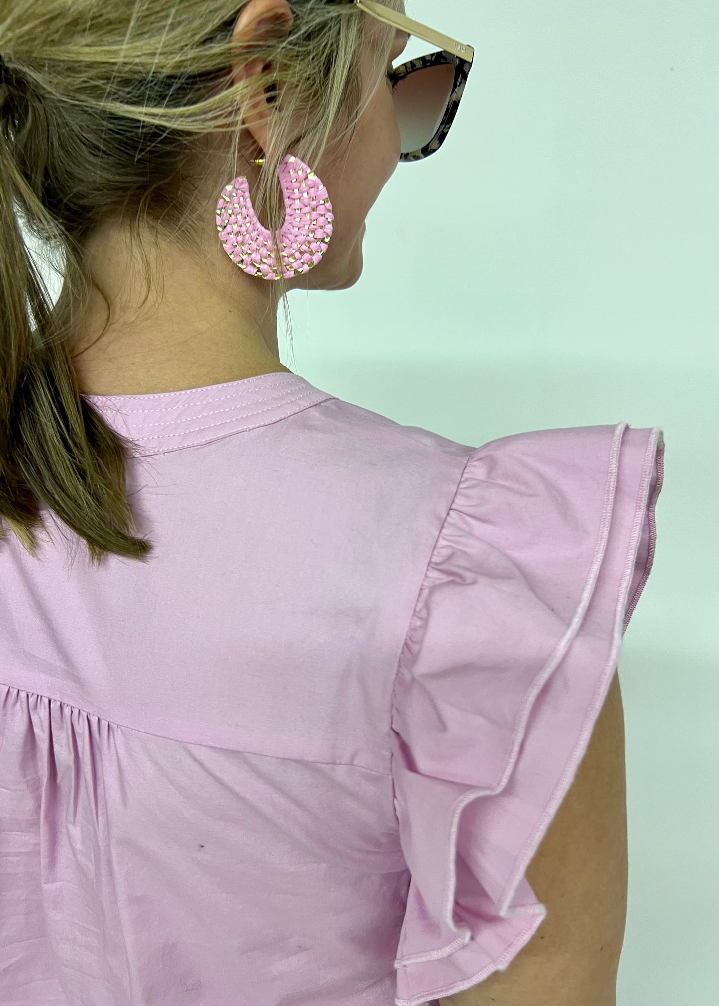 Pointe Of View Lavender Top-FINAL SALE