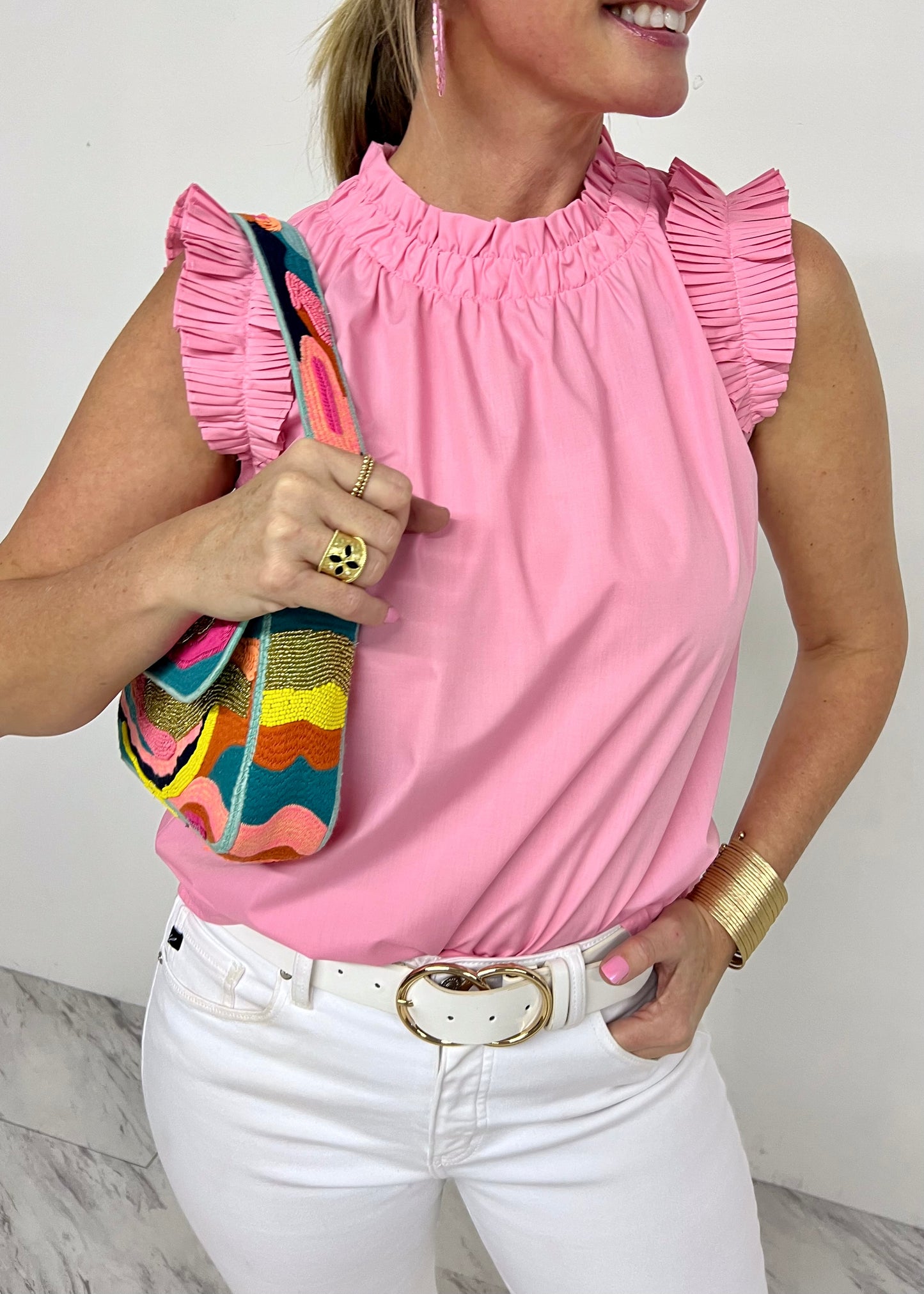 Perfect Paradise Pink Top-FINAL SALE