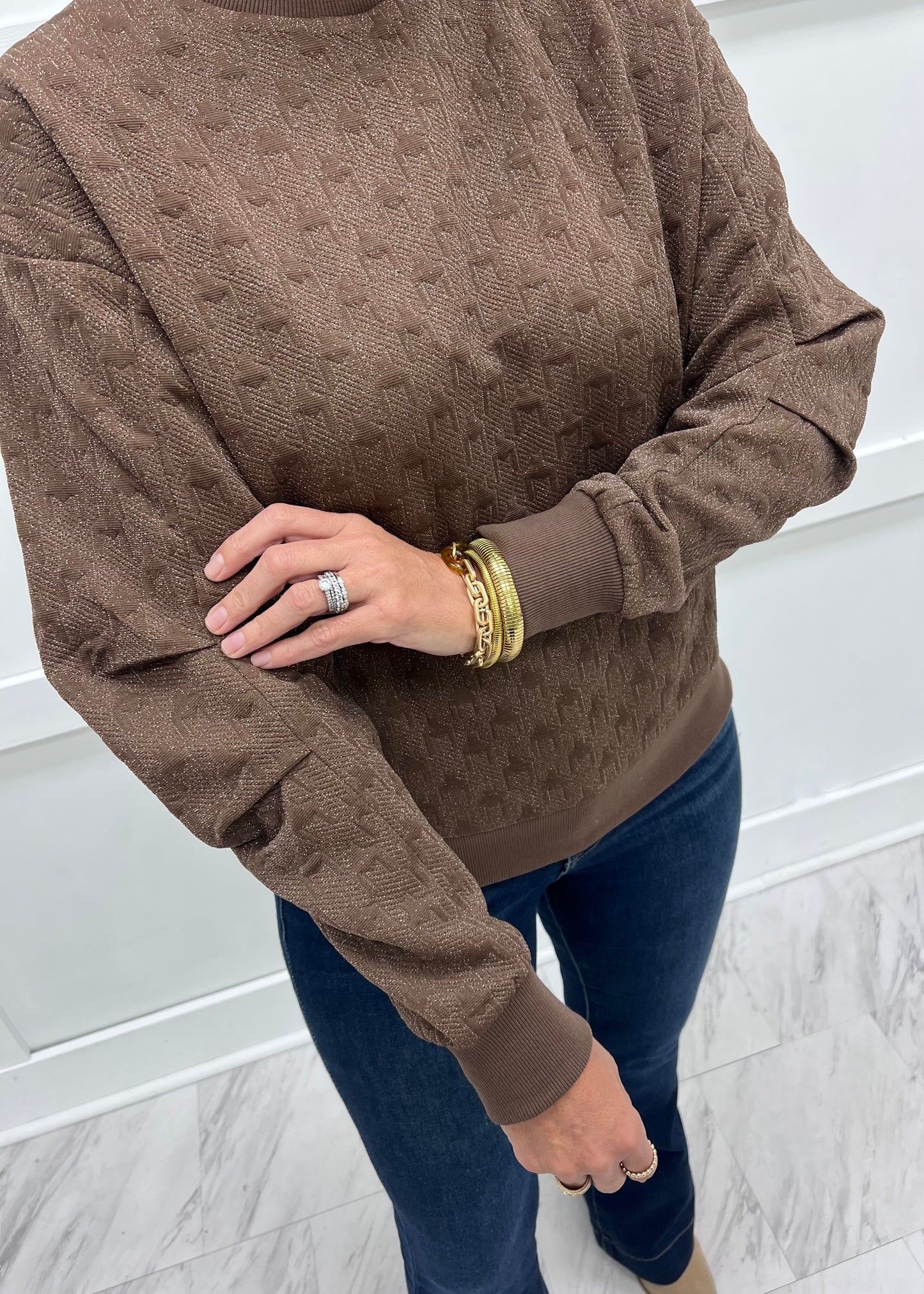 Capri Shimmer Top