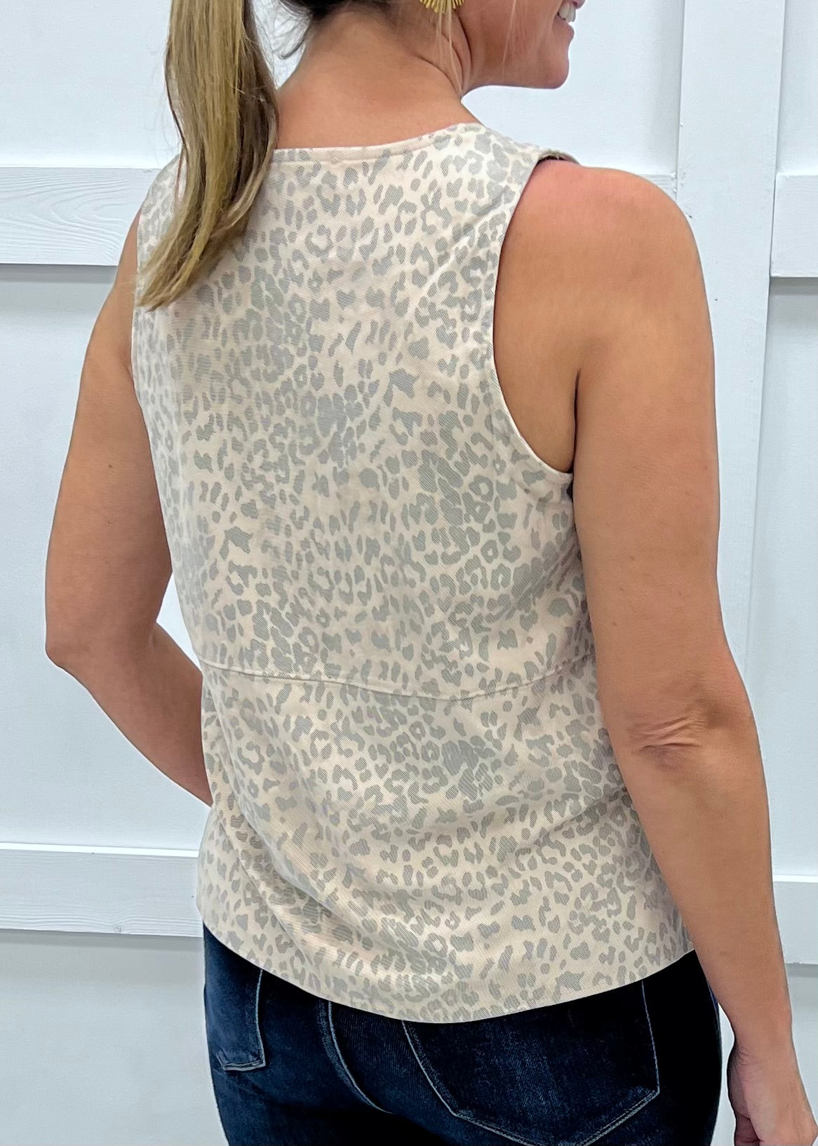 Kenya Animal Print Top