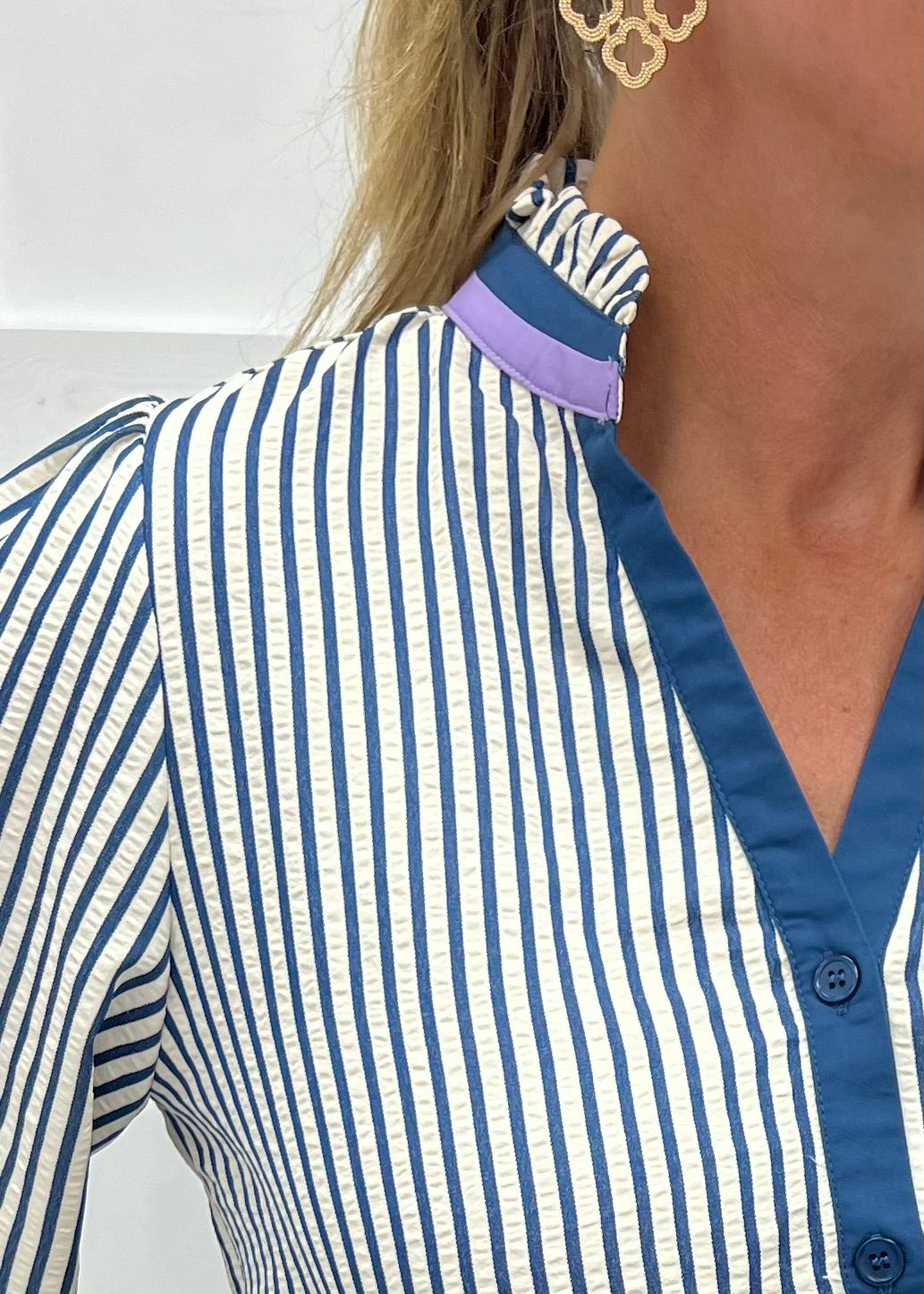 Sawyer Stripe V.Neck Top