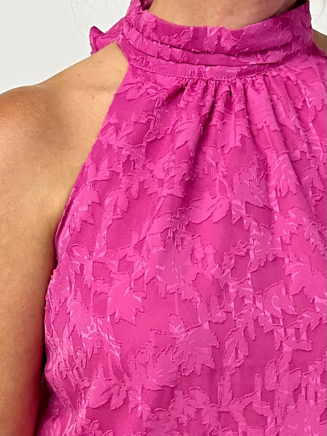 Wild Berry Halter Top-FINAL SALE