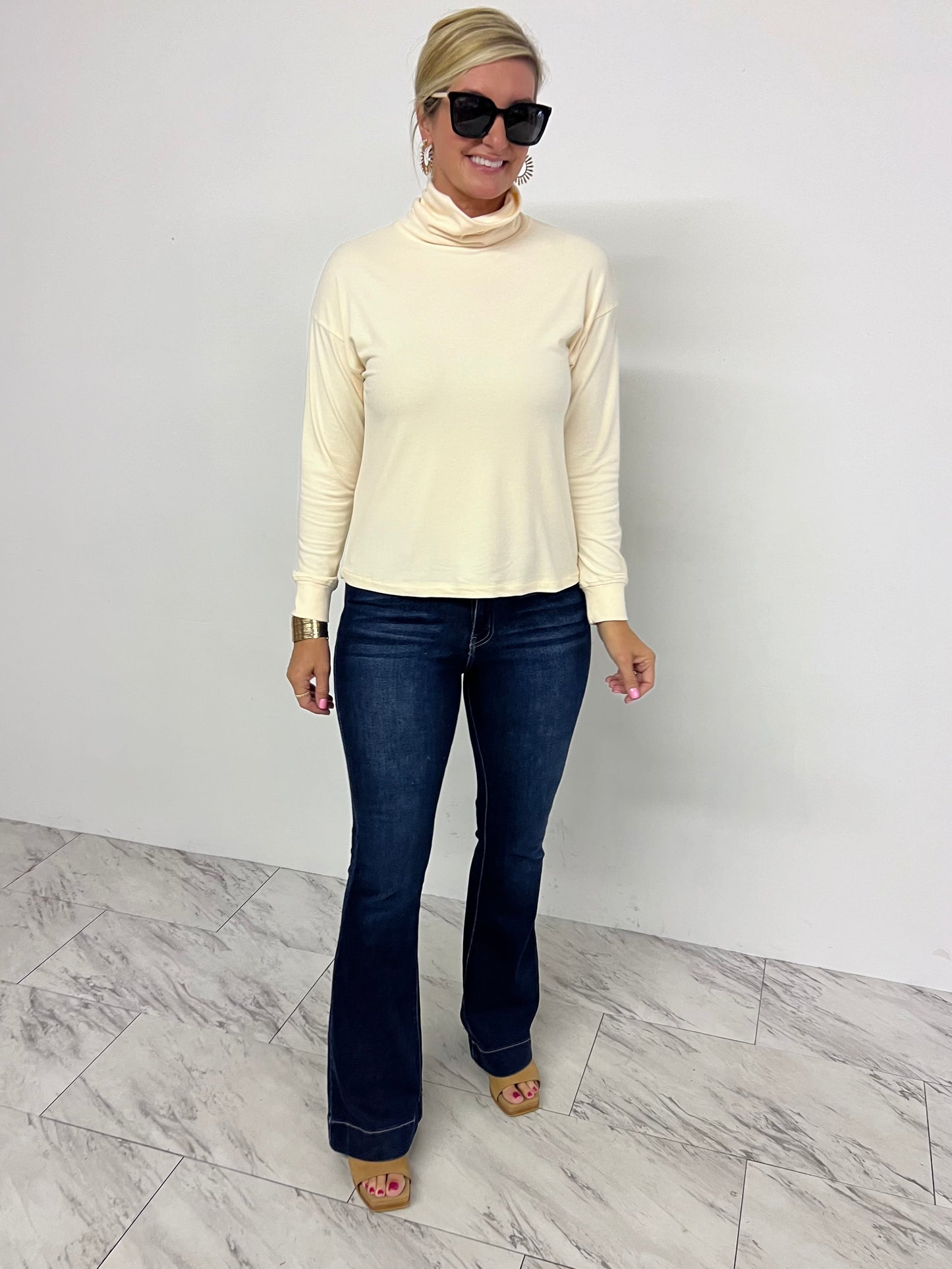 Tylerr Turtleneck Top - FINAL SALE