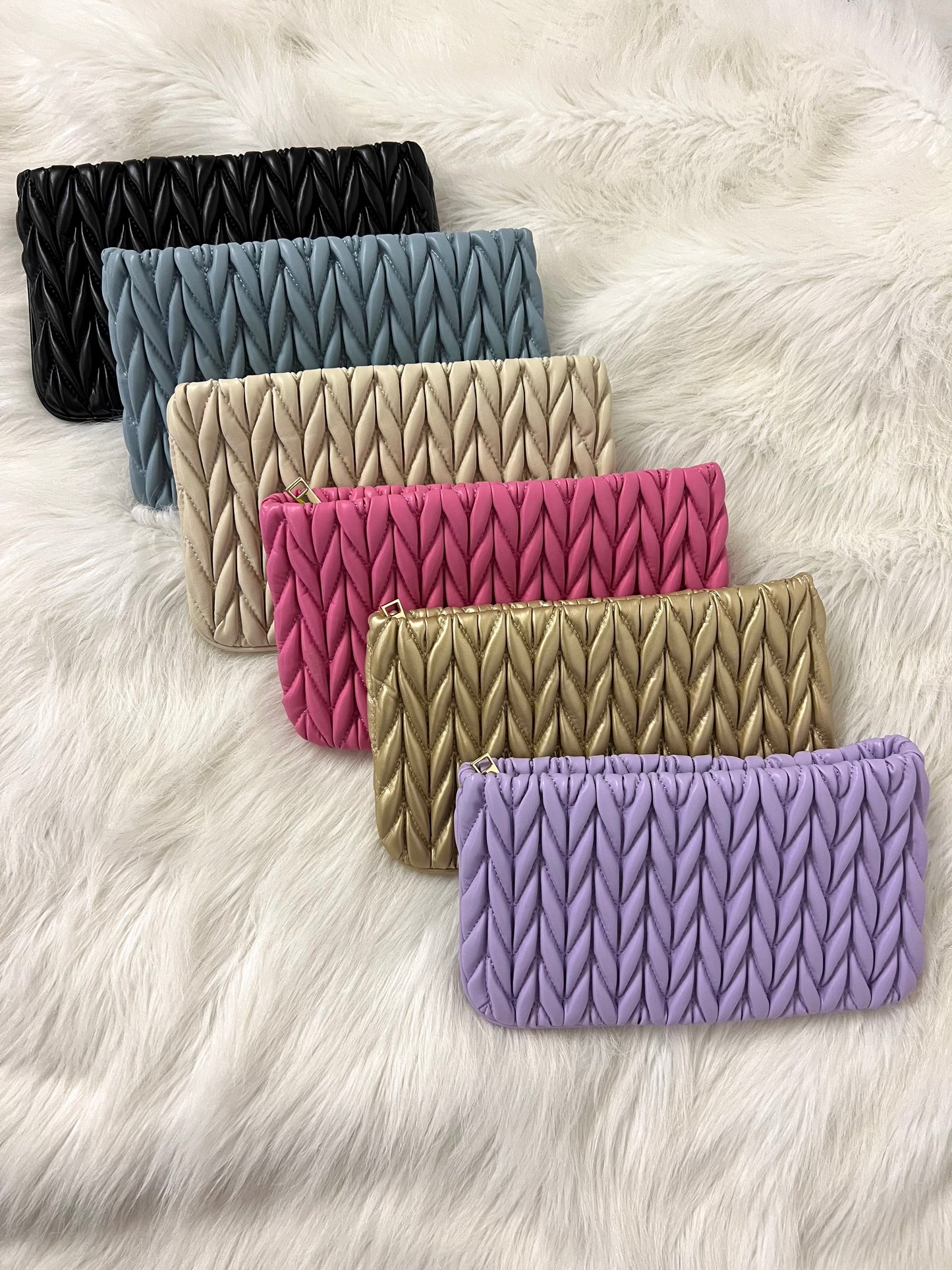 Kristen Textured Clutch - FINAL SALE