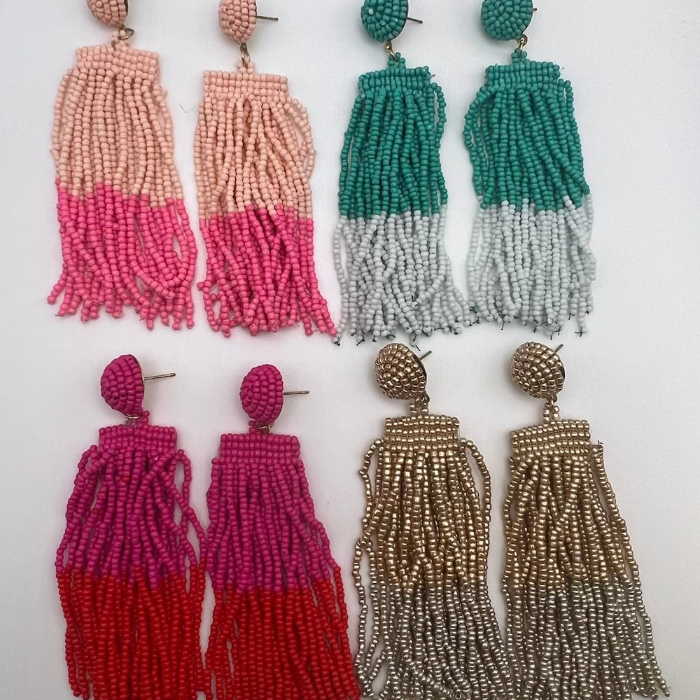 
                      
                        Sparks Fly Tassel Earrings
                      
                    