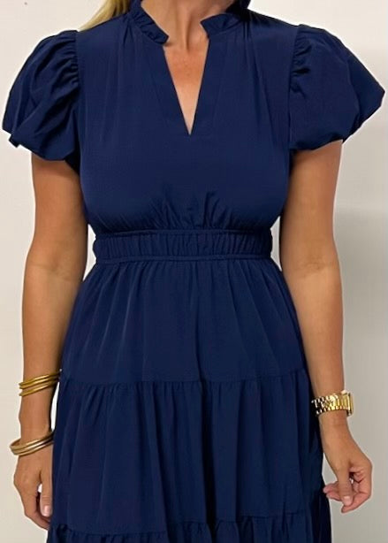 Margot Navy Maxi Dress