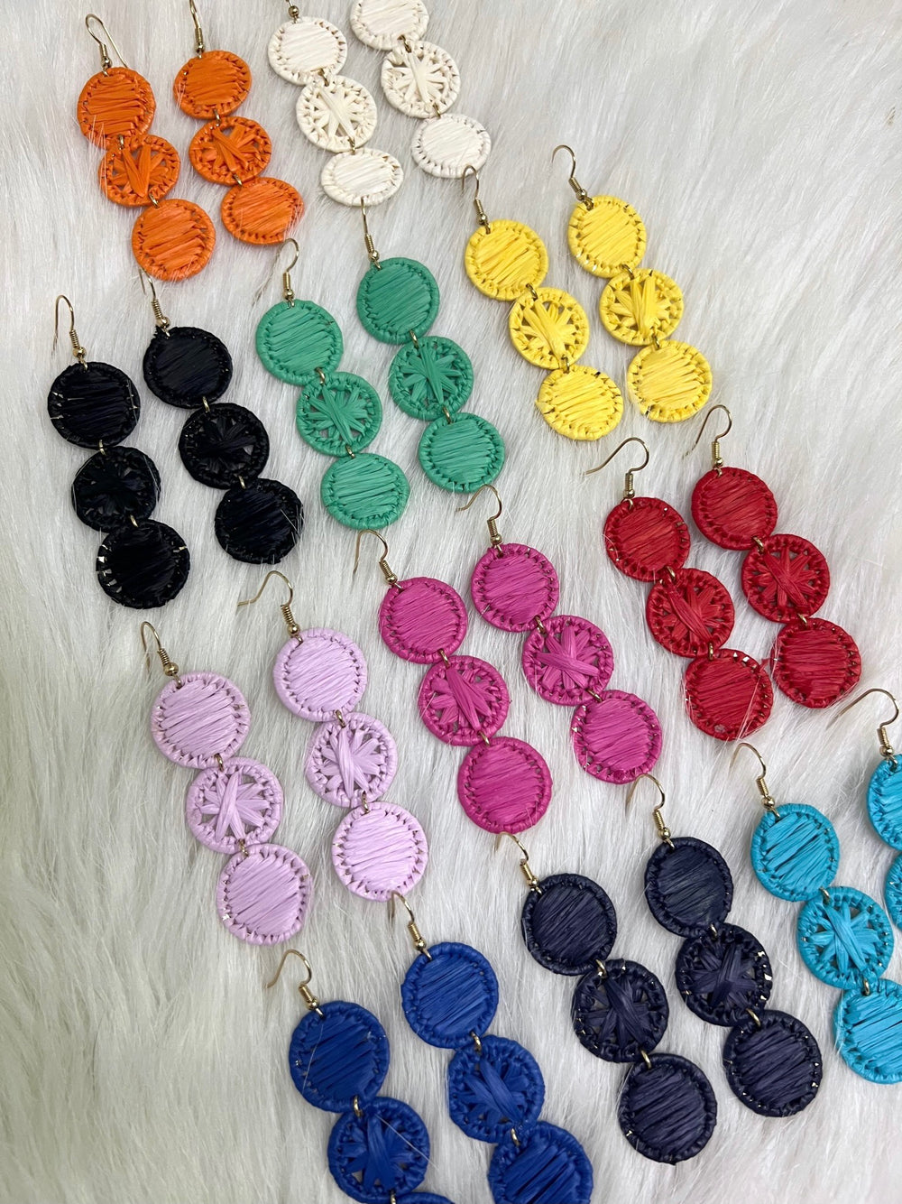 Evan 3 Circle Earrings - FINAL SALE