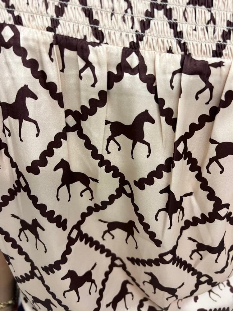 
                      
                        Woodford Horse Print Top - FINAL SALE
                      
                    