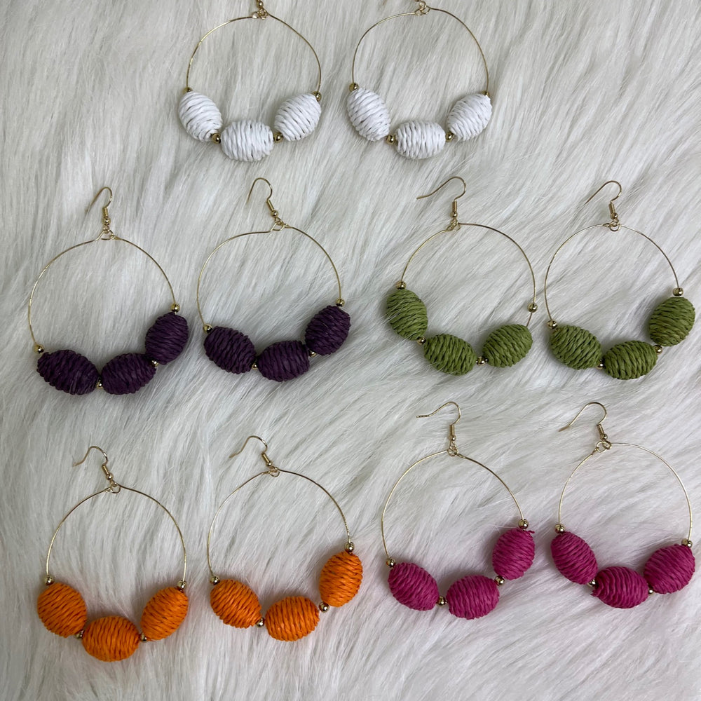 Marlo Ball + Hoop Earrings - FINAL SALE