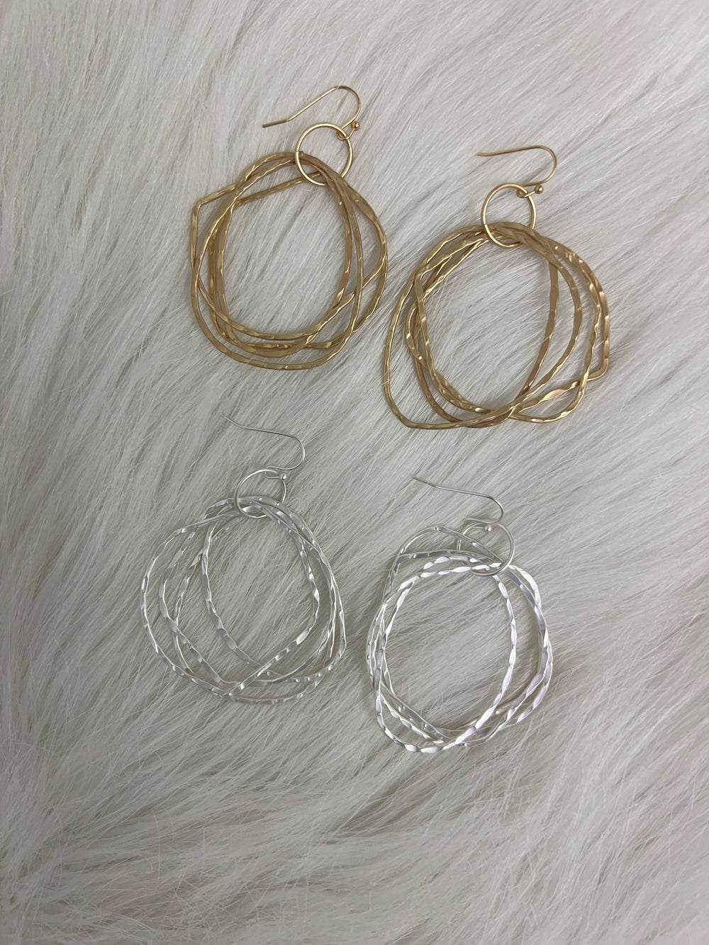 Camille Circle Earrings