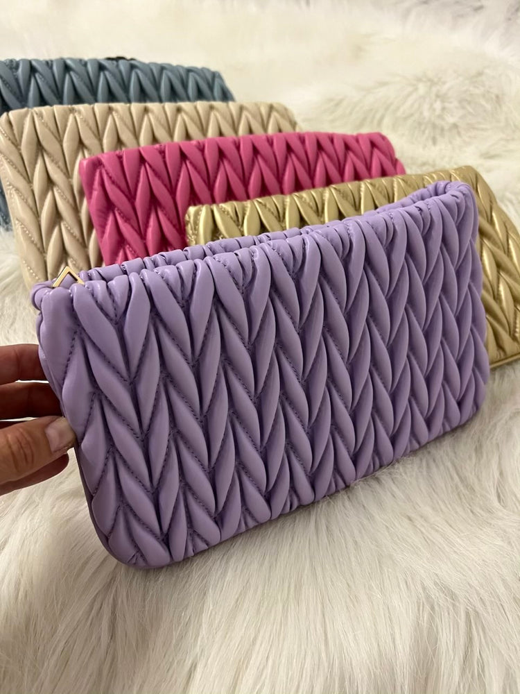 
                  
                    Kristen Textured Clutch - FINAL SALE
                  
                