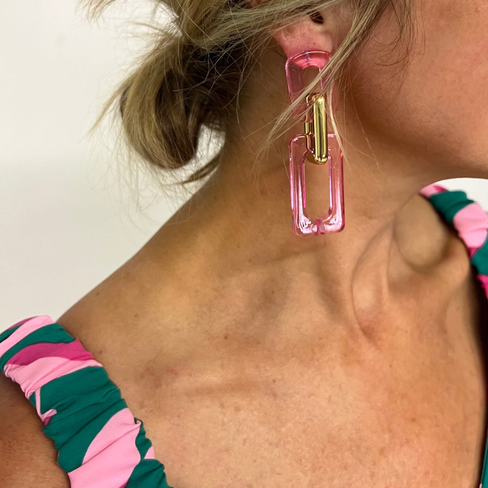 
                  
                    Modern Glam Lucite Earrings - FINAL SALE
                  
                