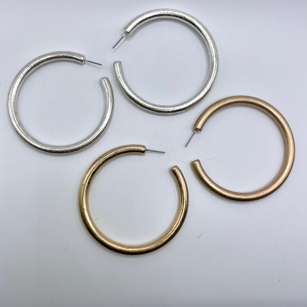 
                      
                        Hudson Hoop Earrings
                      
                    