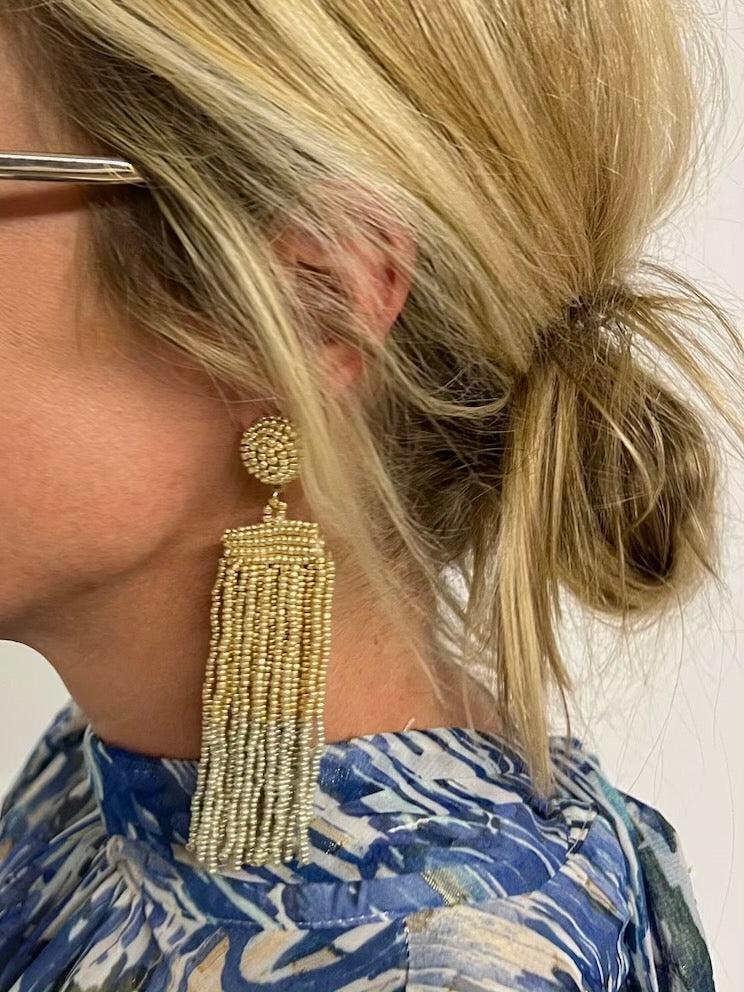 
                      
                        Sparks Fly Tassel Earrings
                      
                    