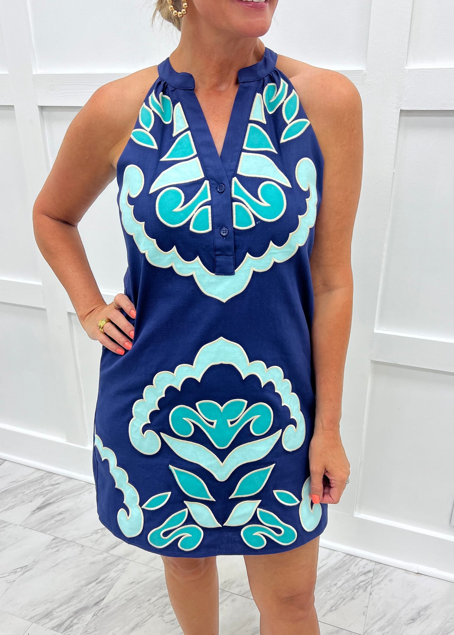 alexis dress blue Alexis Sunniva Dress in Blue