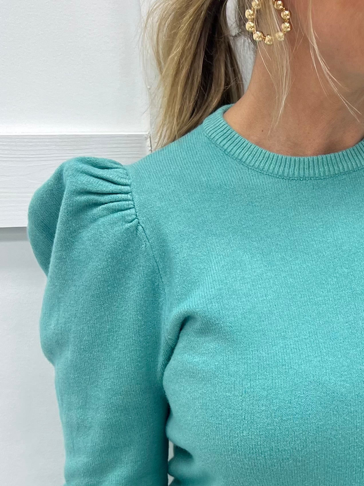 Shelby Classic Crew Sweater (Green)