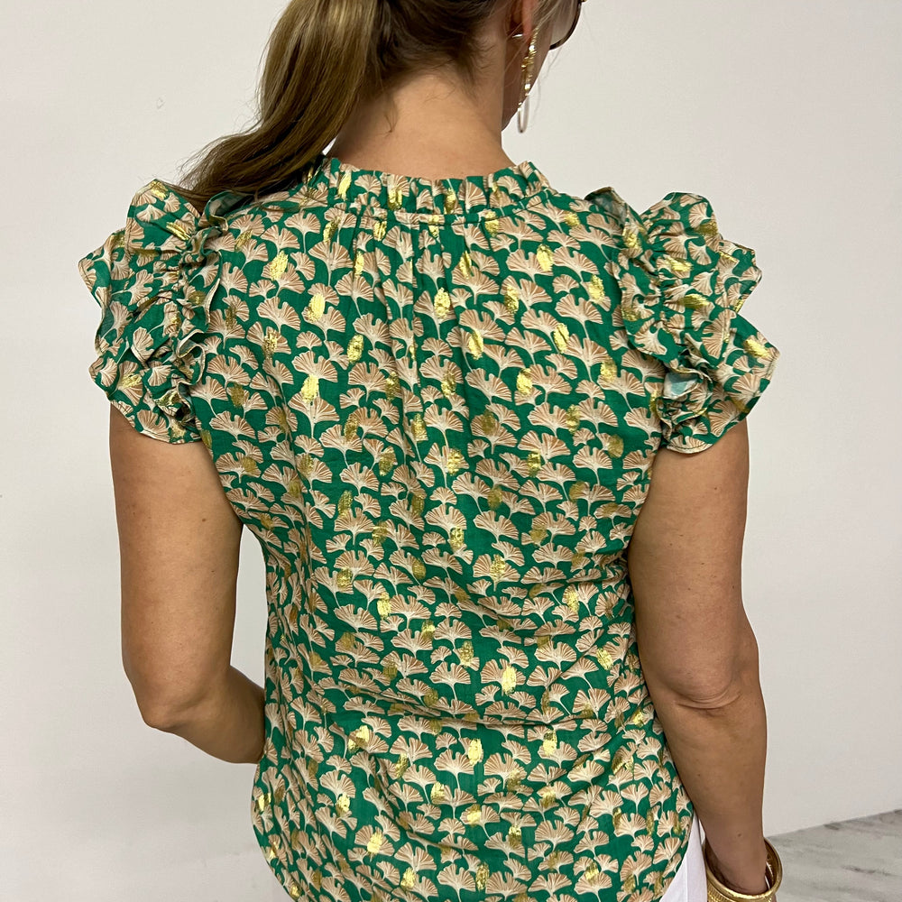 
                  
                    GiGi Ginkgo Leaf Top - FINAL SALE
                  
                