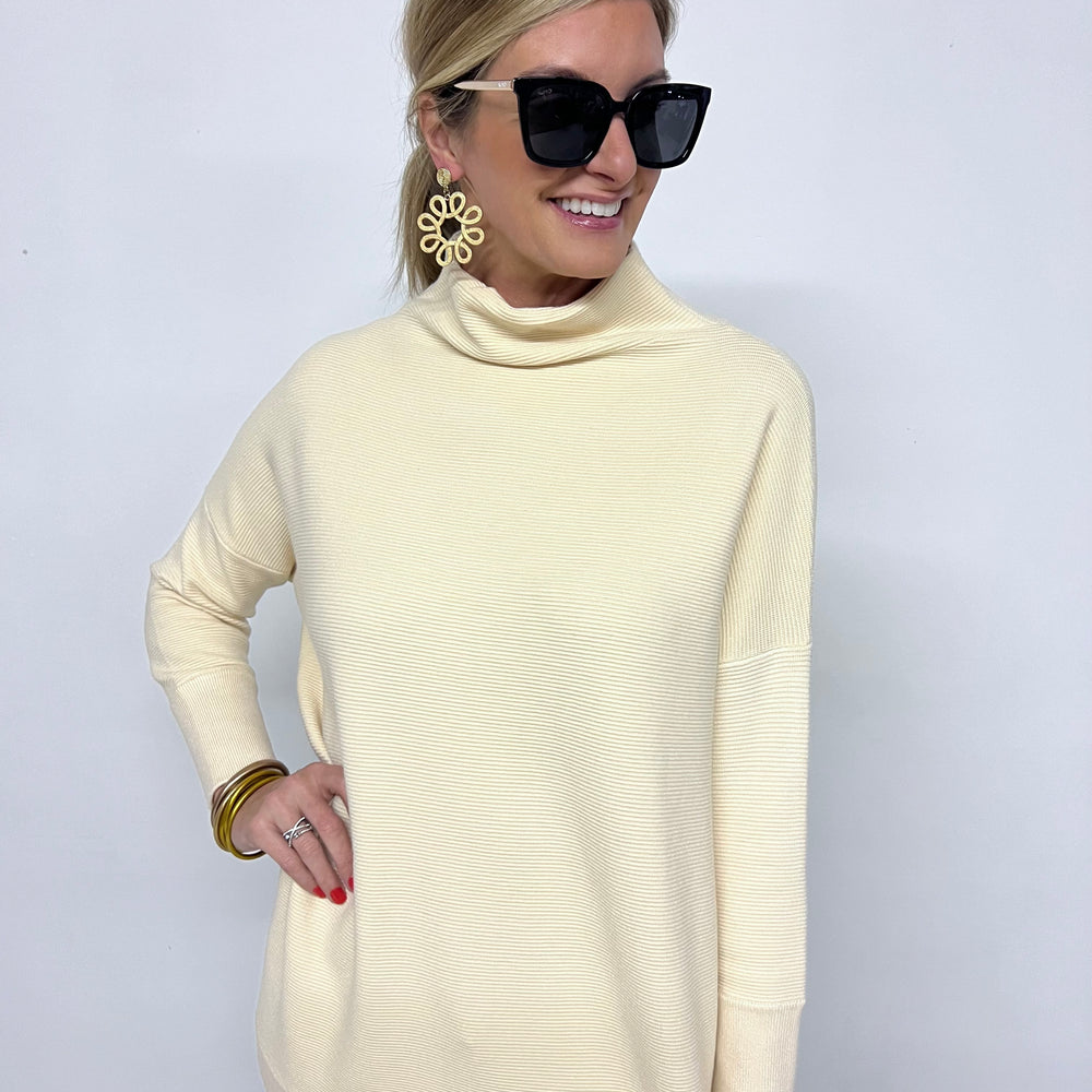 
                      
                        Sweet Dreams Textured Tunic Sweater
                      
                    