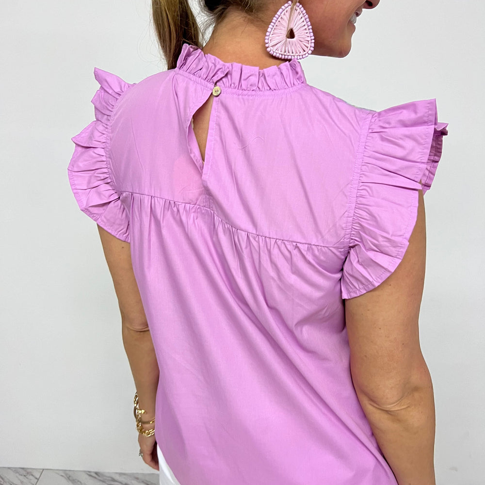 
                  
                    Orchid Embroidered Top - FINAL SALE
                  
                