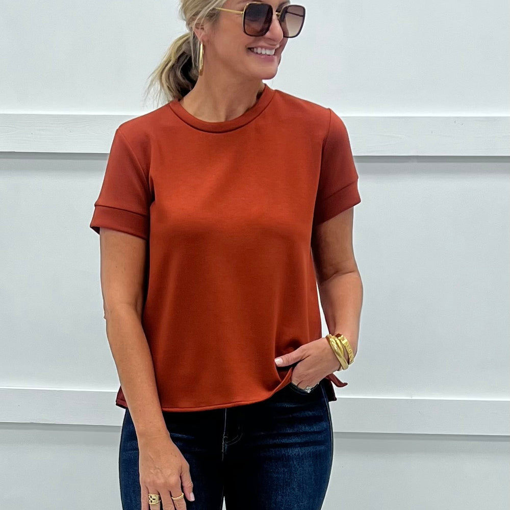 
                  
                    Gal On The Go Scuba Top (Rust)
                  
                