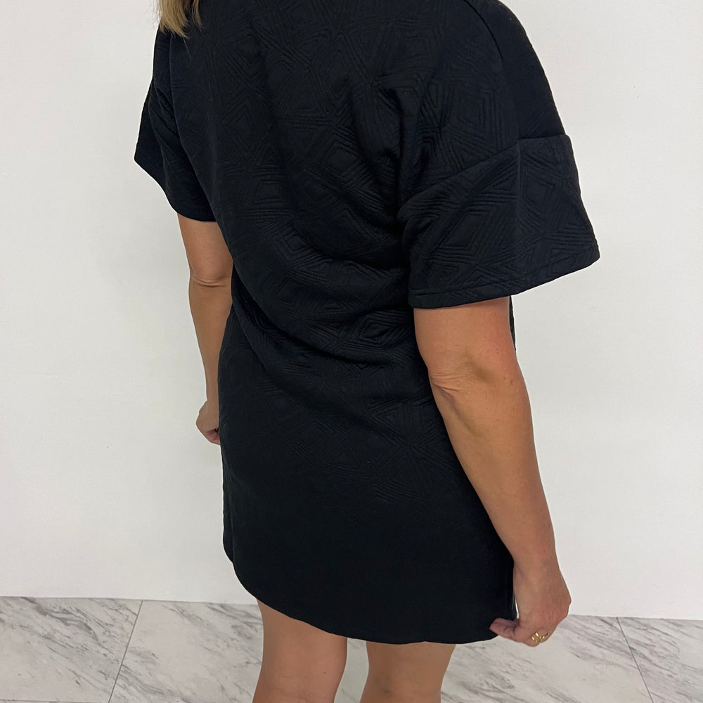 
                      
                        Fairfax Textured Dress (Black)
                      
                    