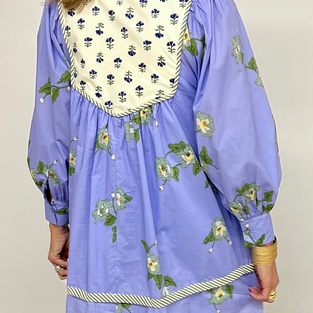 
                  
                    Britton Blue Floral Dress
                  
                