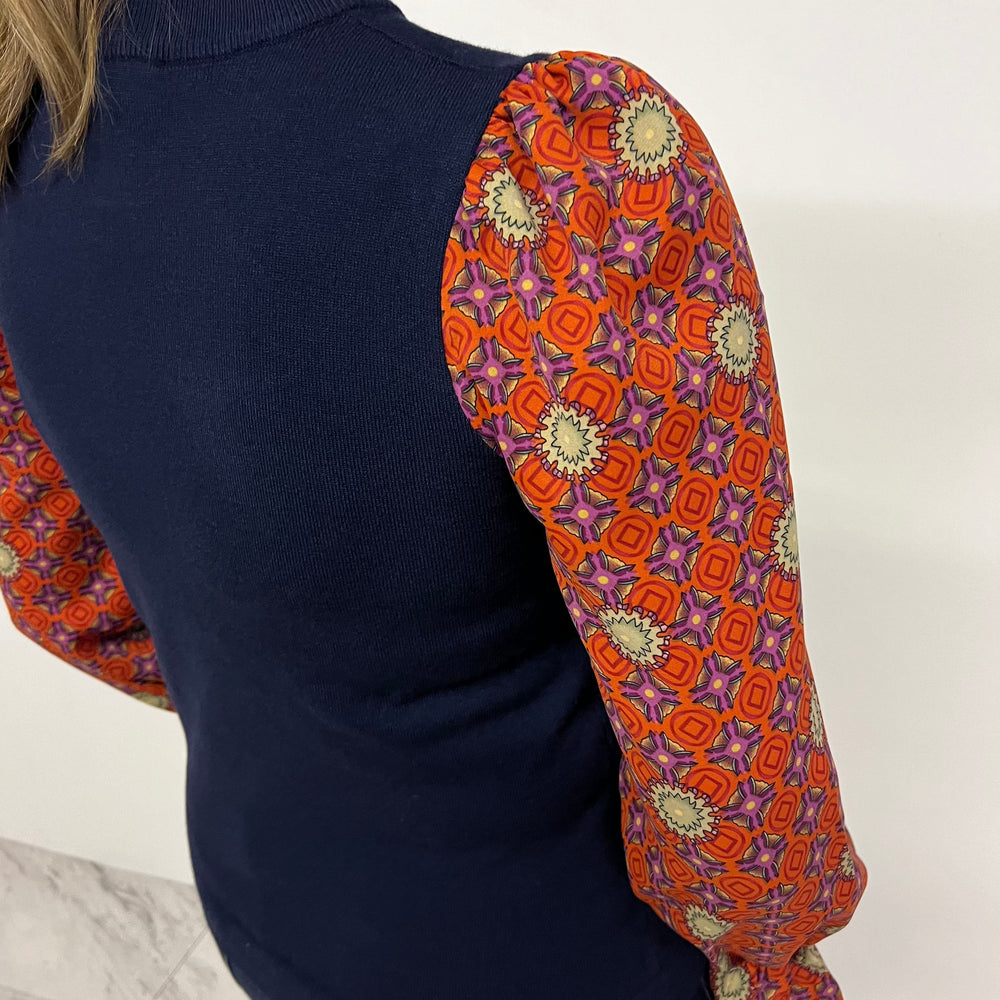 
                      
                        Augusta Print Sleeve Top - FINAL SALE
                      
                    