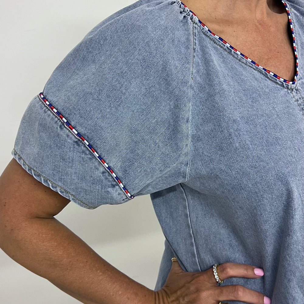 American Summer Denim Dress