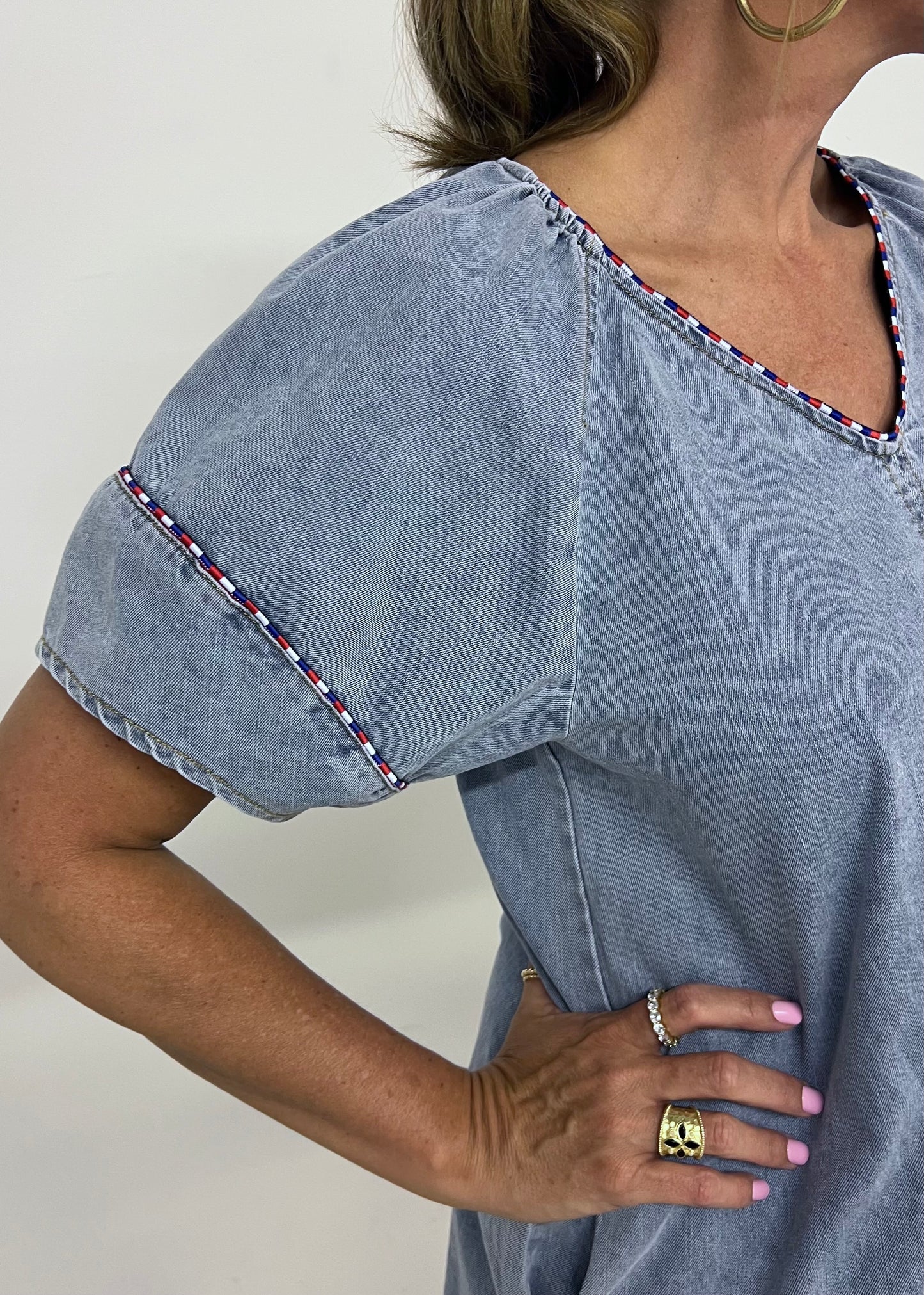 American Summer Denim Dress