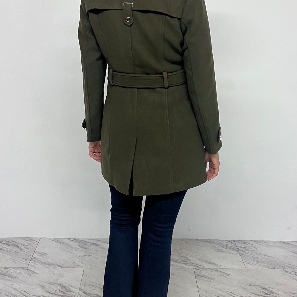 
                      
                        Avery Belted Coat (Olive) - FINAL SALE
                      
                    