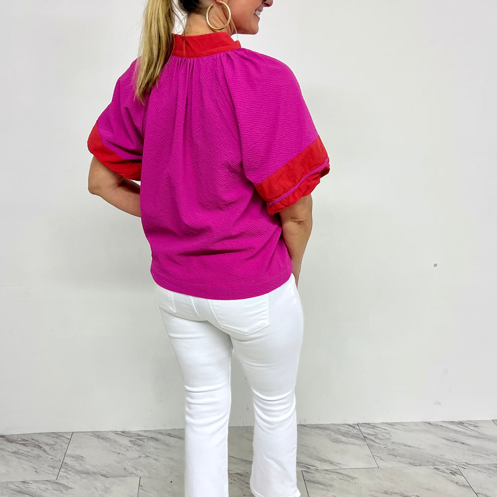 
                  
                    Adora V.Neck + Textured Top
                  
                